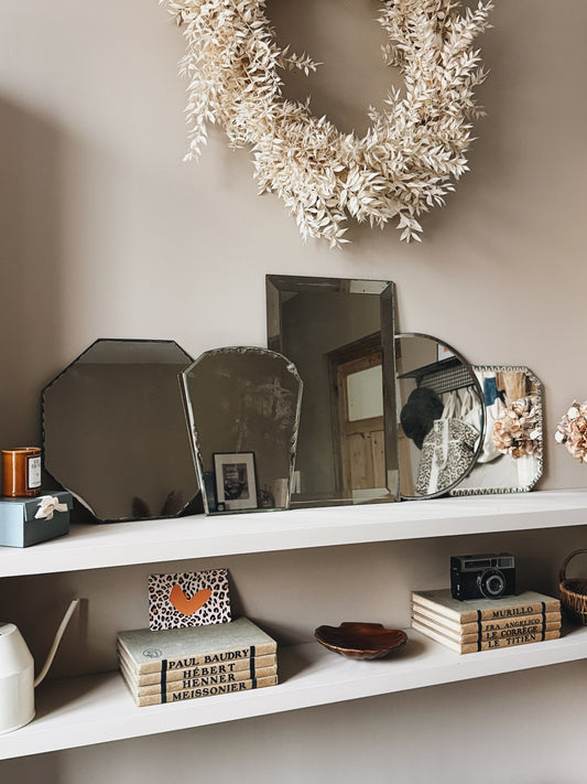 Miroirs anciens biseautés — Lysiane