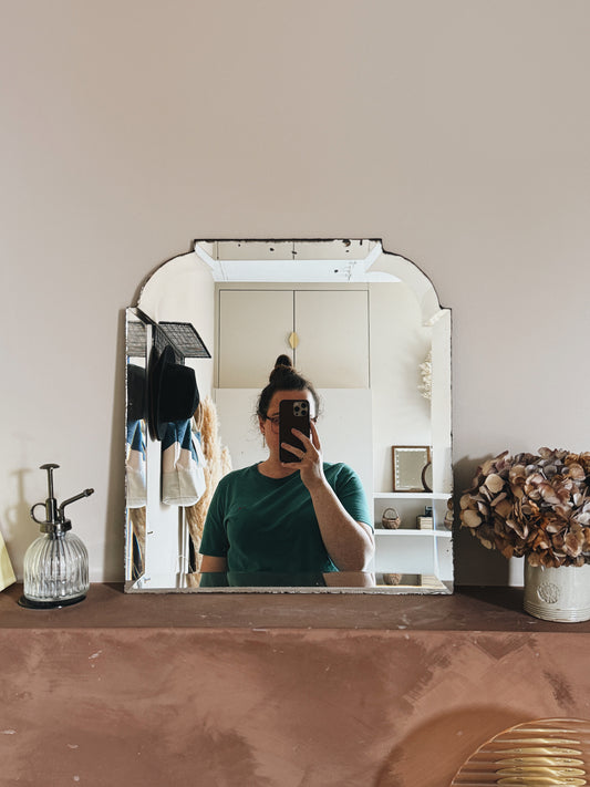 Miroir ancien biseauté — Adrienne