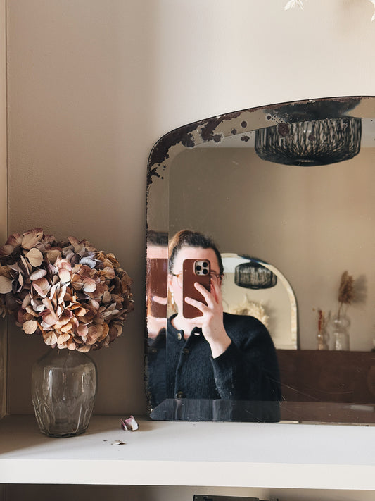 Miroir ancien biseauté — Adélie