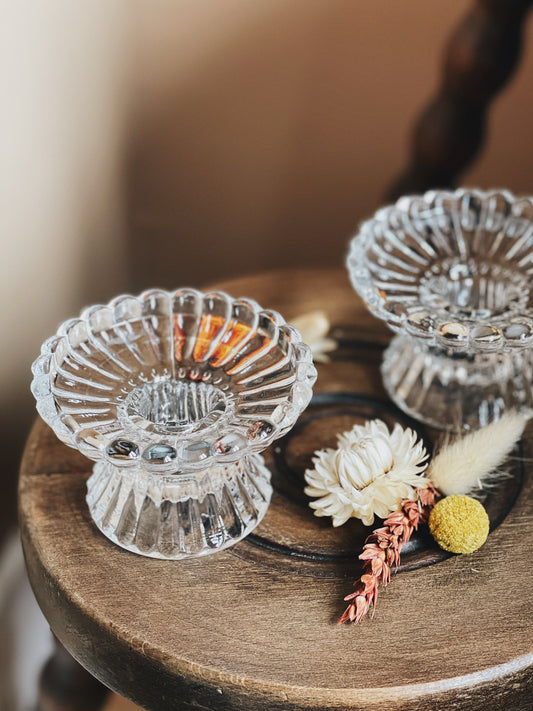 Bougeoirs en verre — Andrea