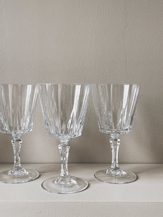 Verres à vin en cristal — Arsène