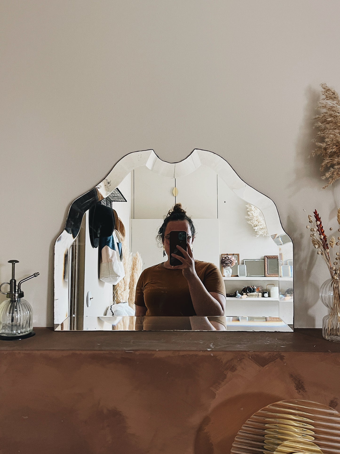 Miroir ancien biseauté — Béryl