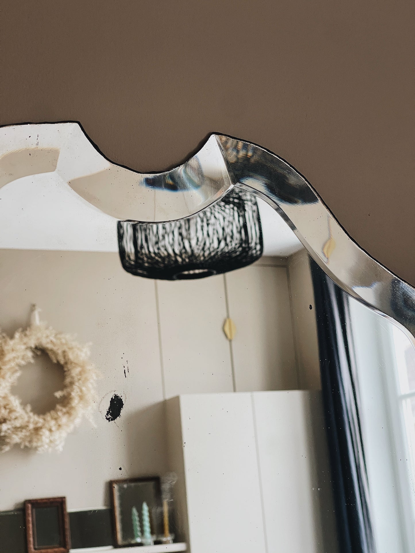 Miroir ancien biseauté — Béryl