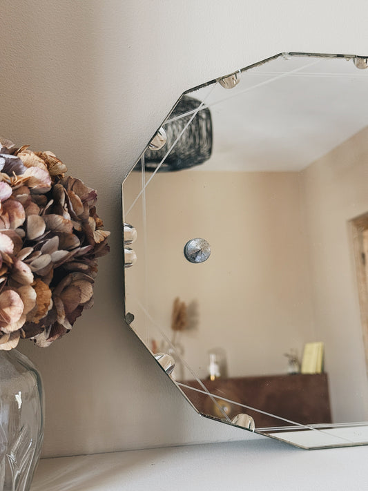 Miroir ancien biseauté — Candine