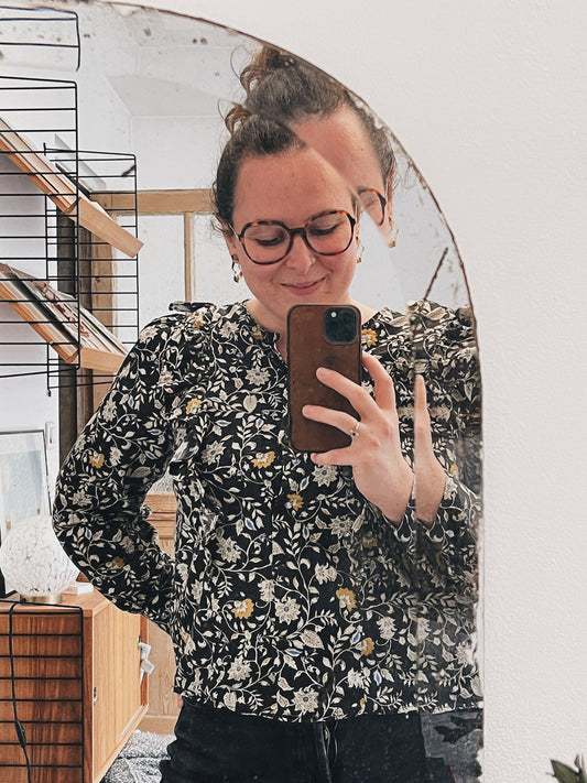 Miroir ancien biseauté — Diane