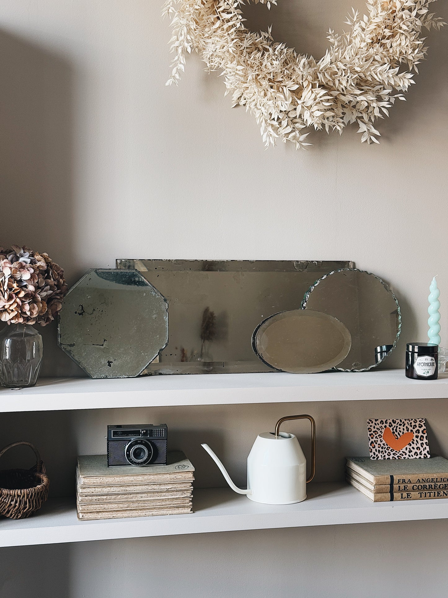 Miroirs anciens biseautés — Lysiane