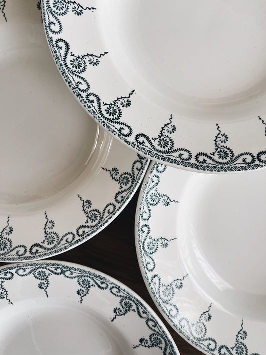 6 assiettes creuses — Victorine