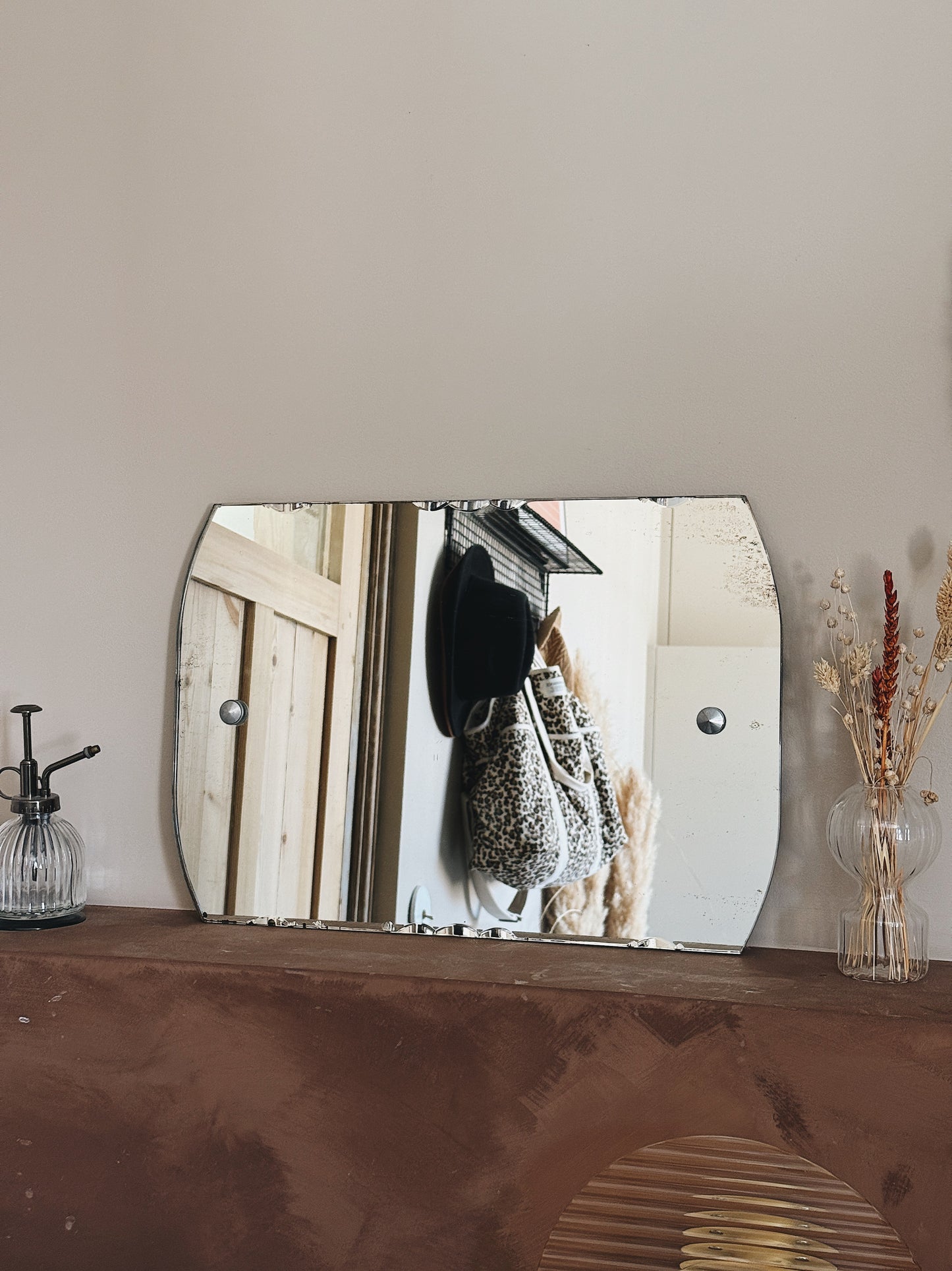 Miroir ancien biseauté — Béatrice