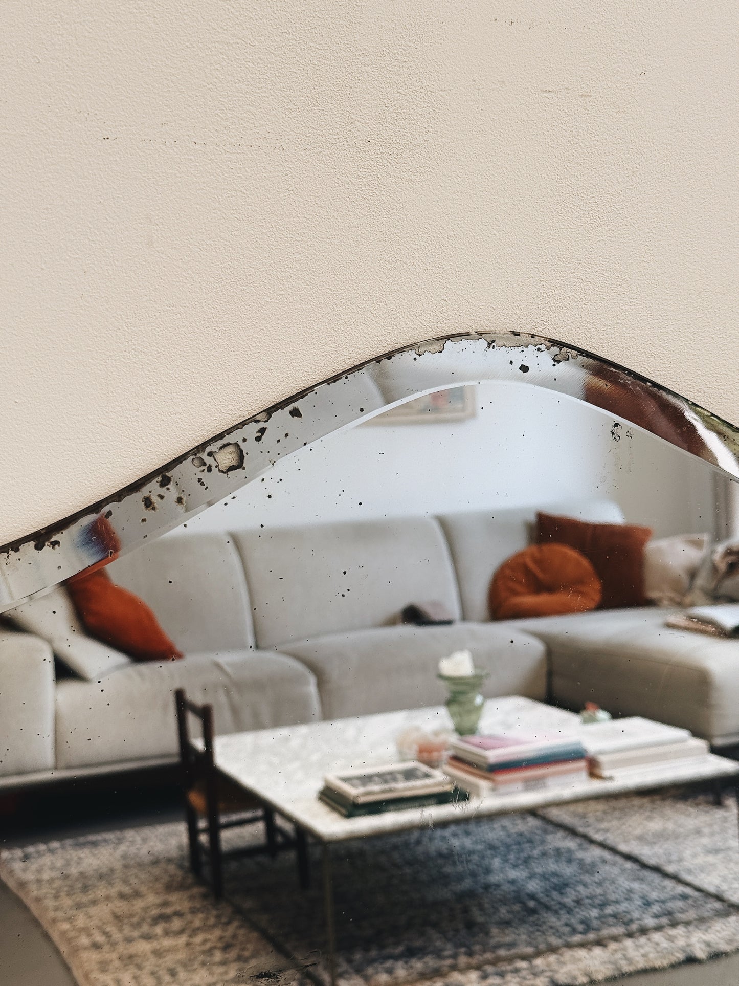 Miroir ancien biseauté — Louison