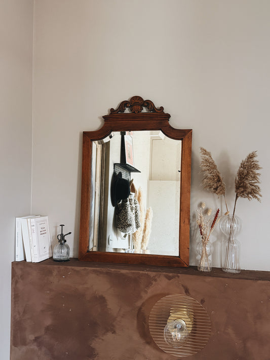 Miroir ancien biseauté — Laurette