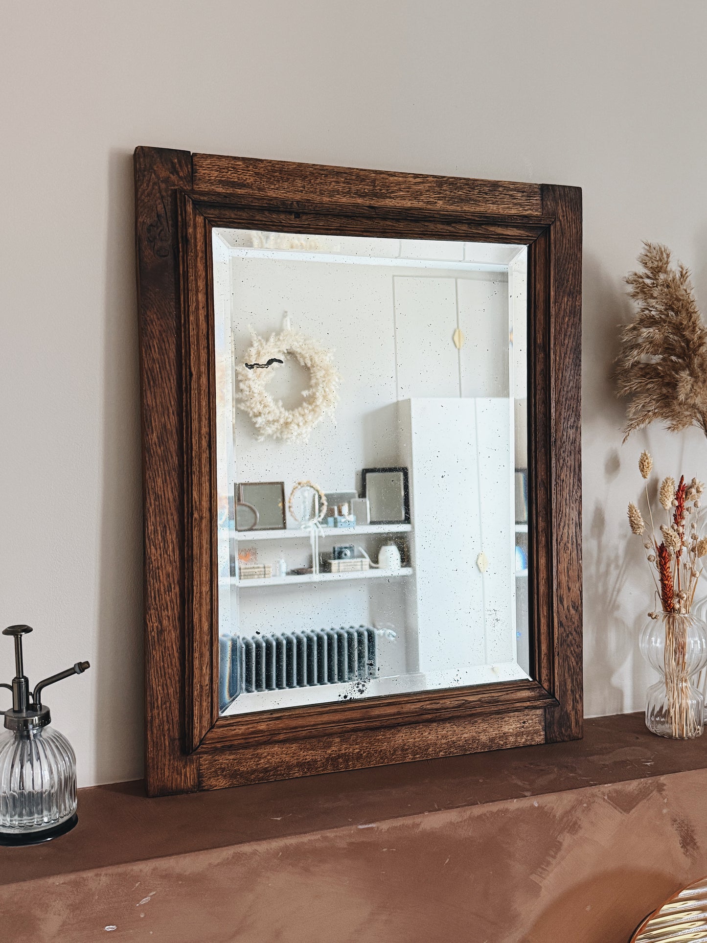 Miroir ancien biseauté — Fantine