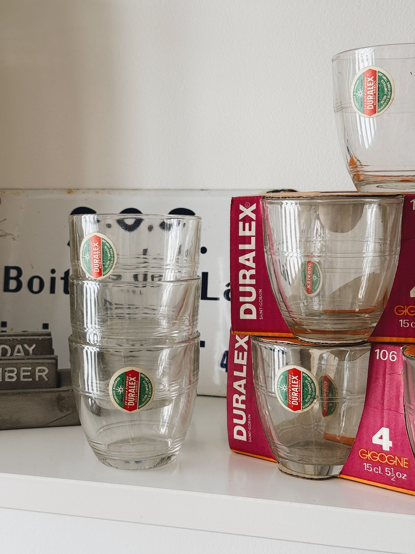 Verres à eau — Gaston