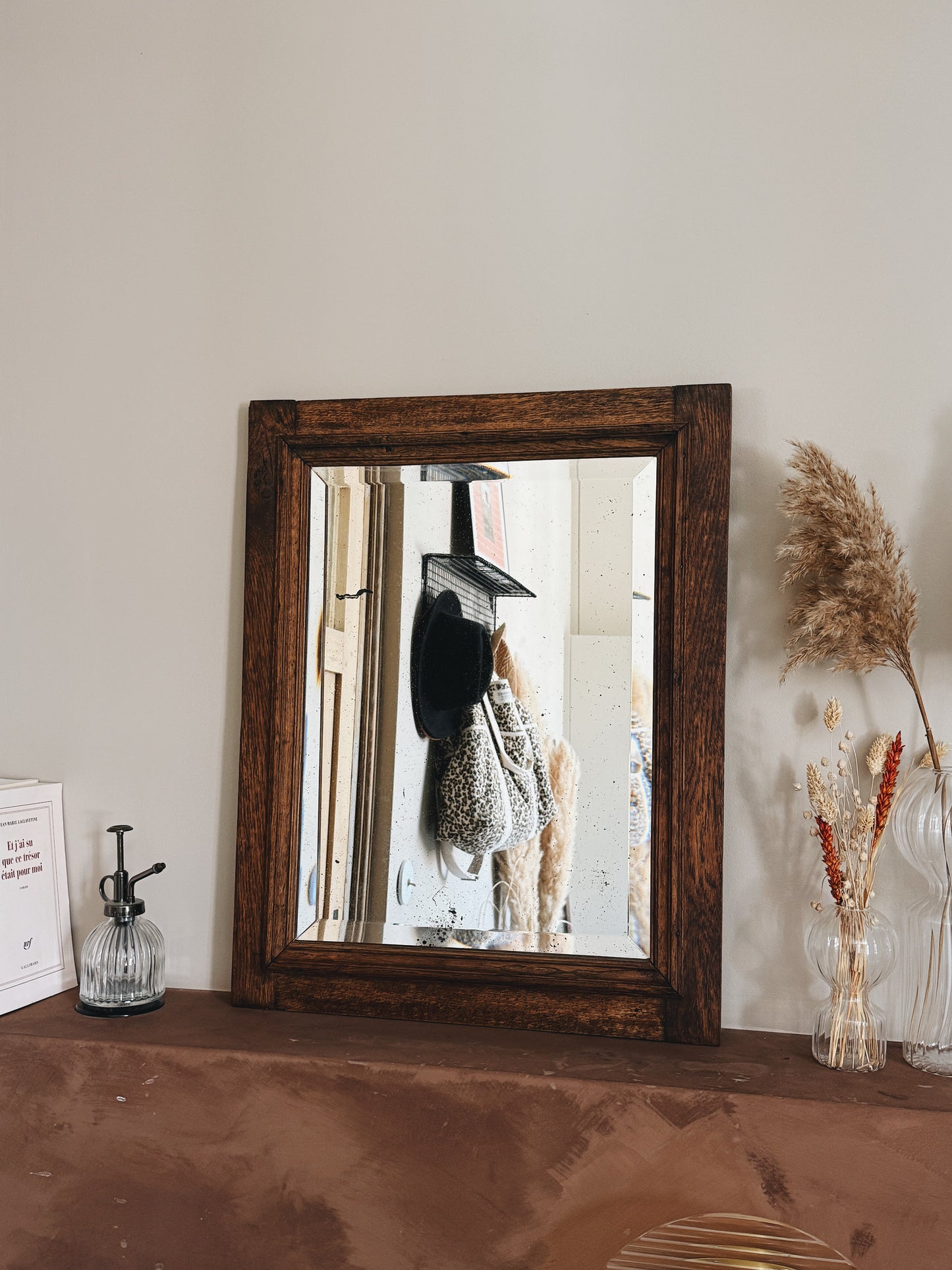 Miroir ancien biseauté — Fantine