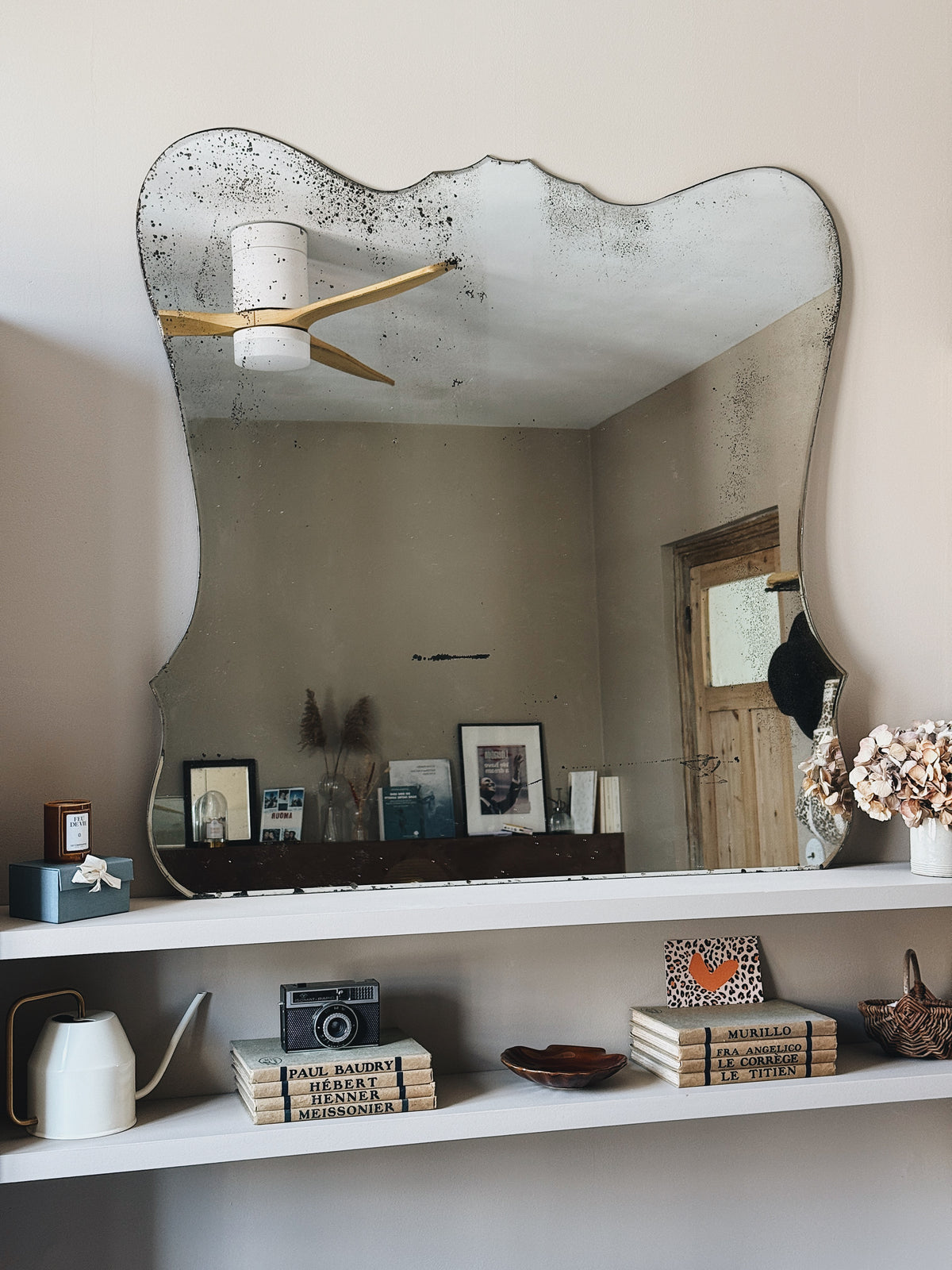 Miroir ancien biseauté — Ombeline