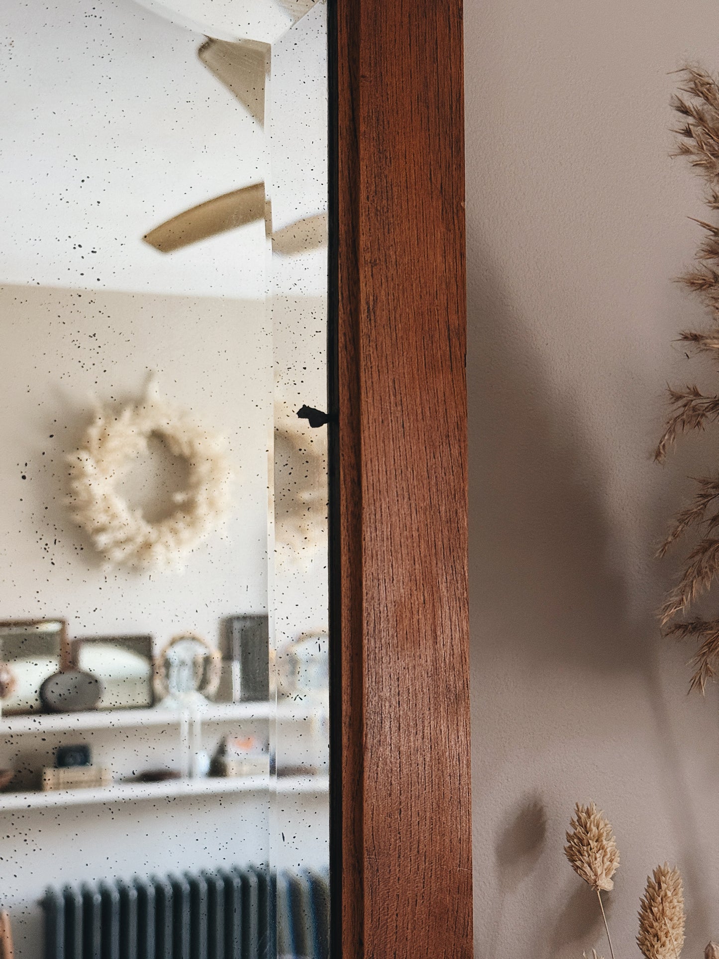 Miroir ancien biseauté — Laurette