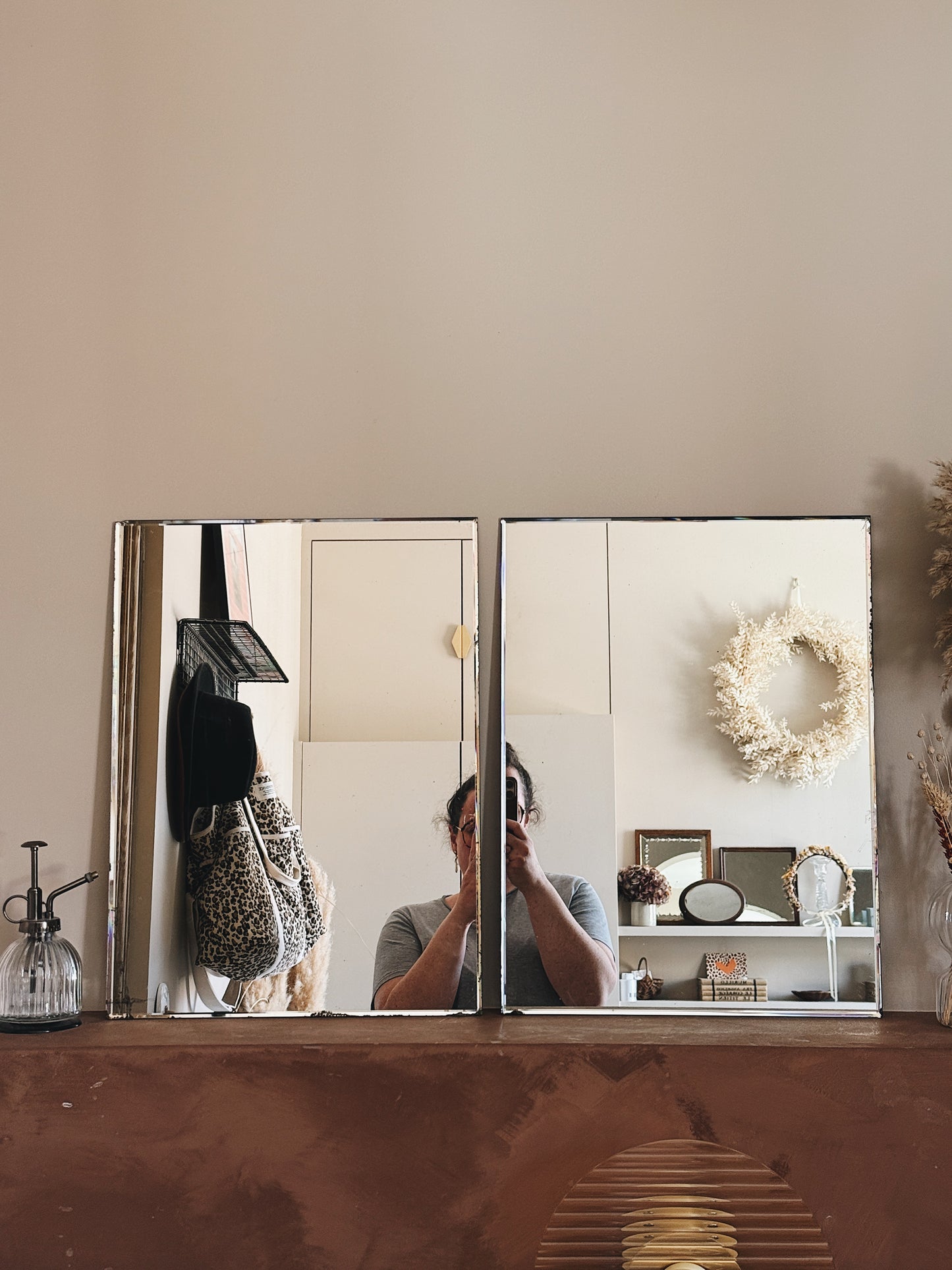 Miroirs anciens biseautés — Annabelle