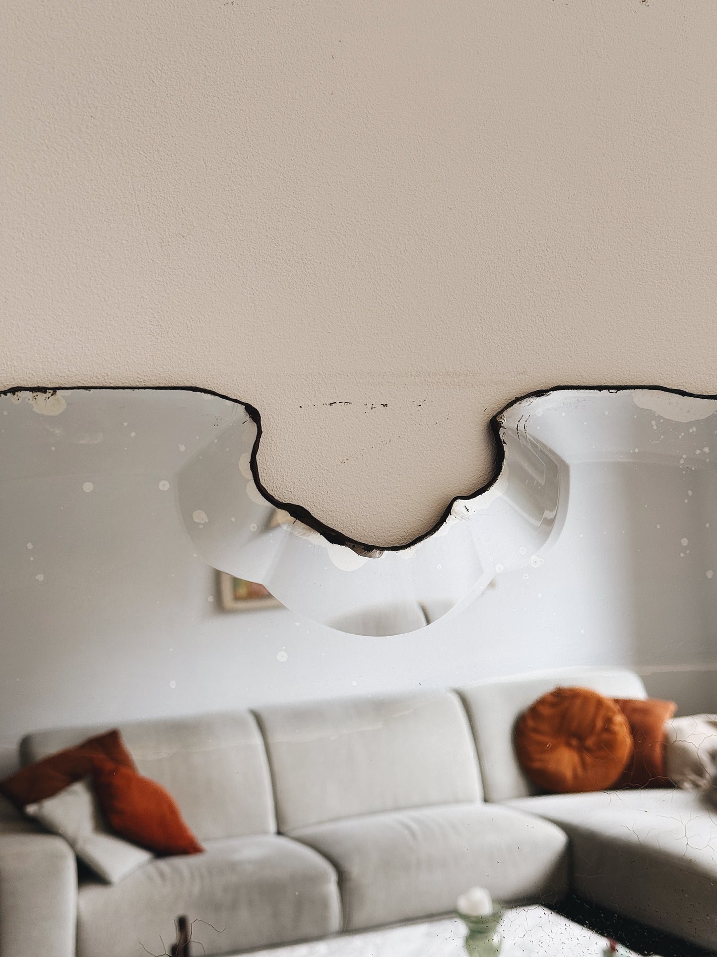 Miroir ancien biseauté — Séraphine