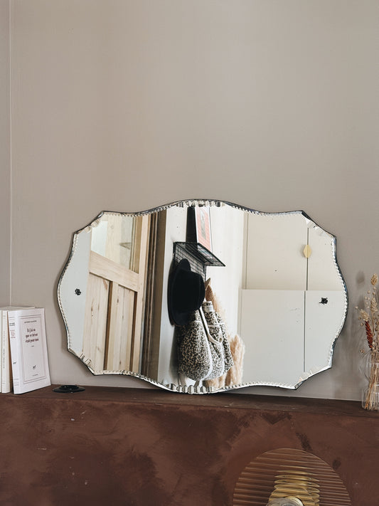 Miroir ancien biseauté — Sidonie