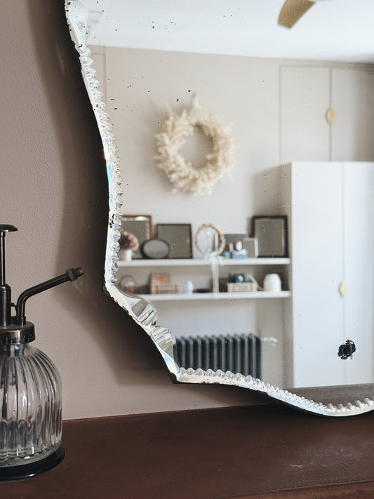 Miroir ancien biseauté — Sidonie