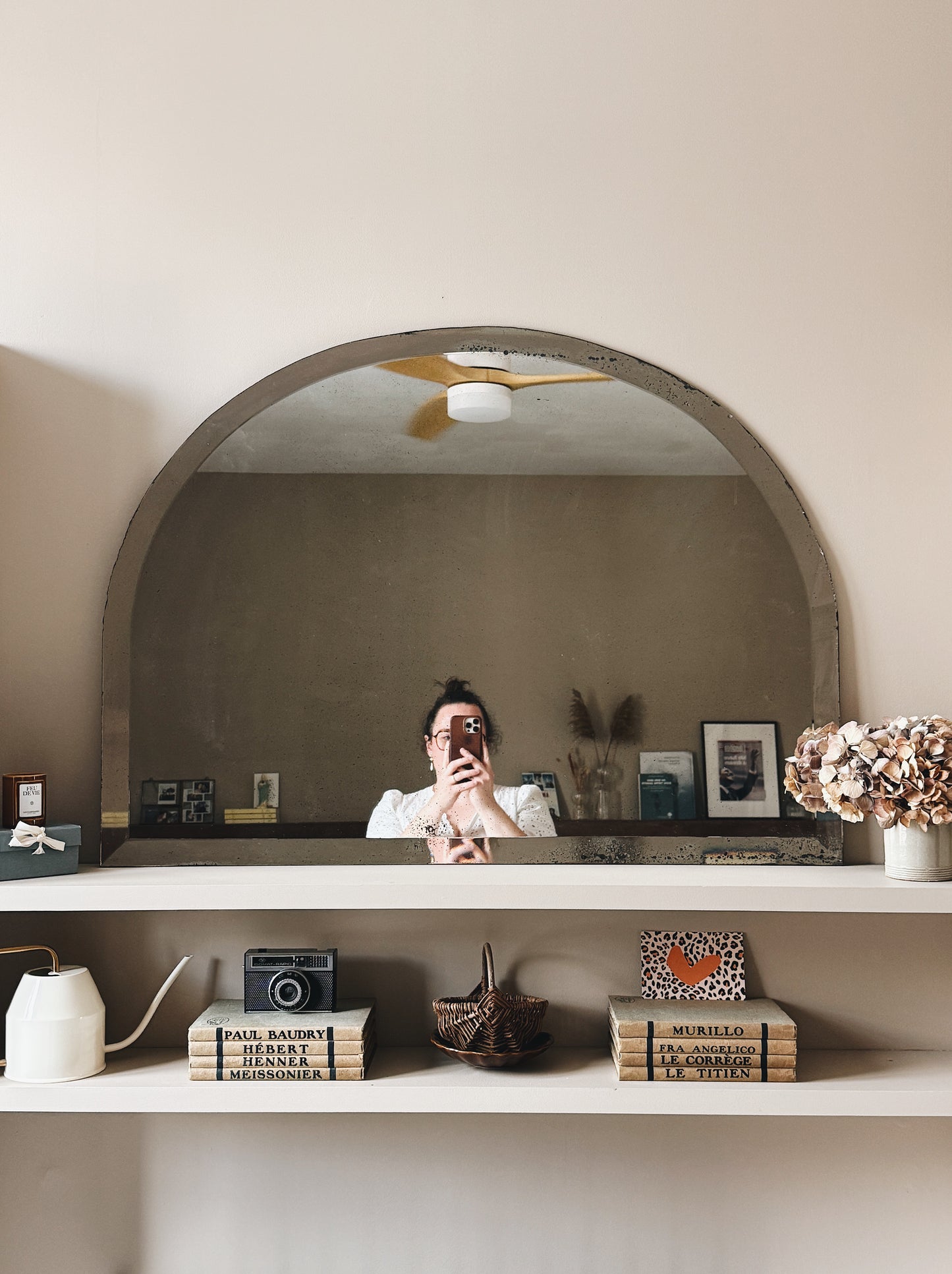 Miroir ancien biseauté — Léone