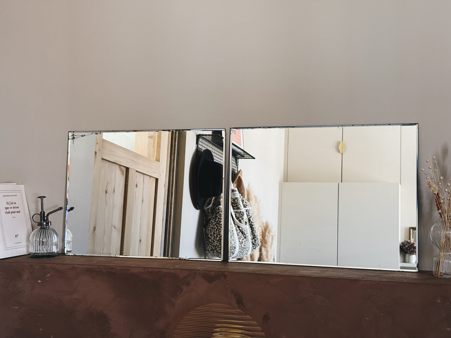 Miroirs anciens biseautés — Annabelle