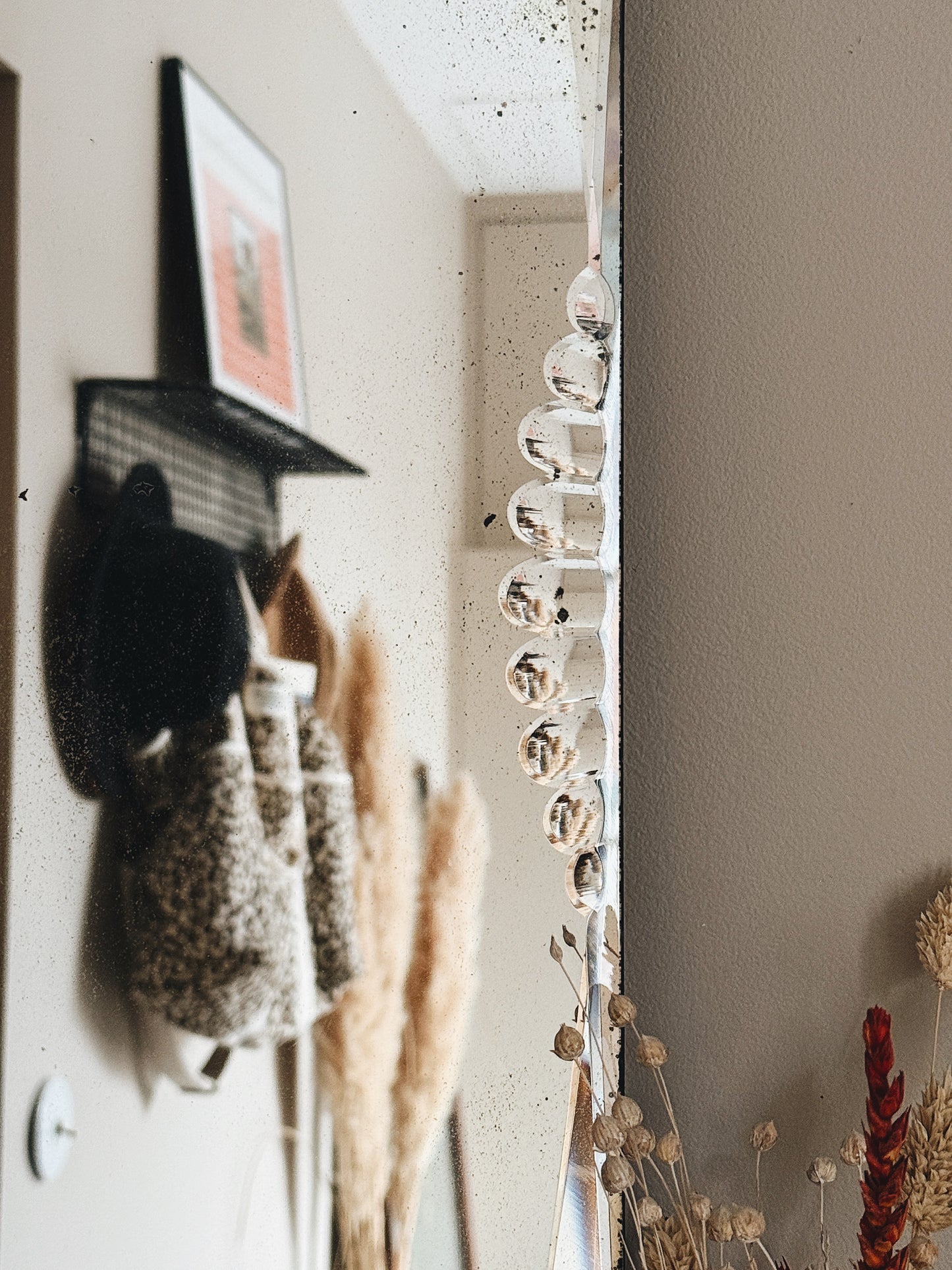 Miroir ancien biseauté — Léonide