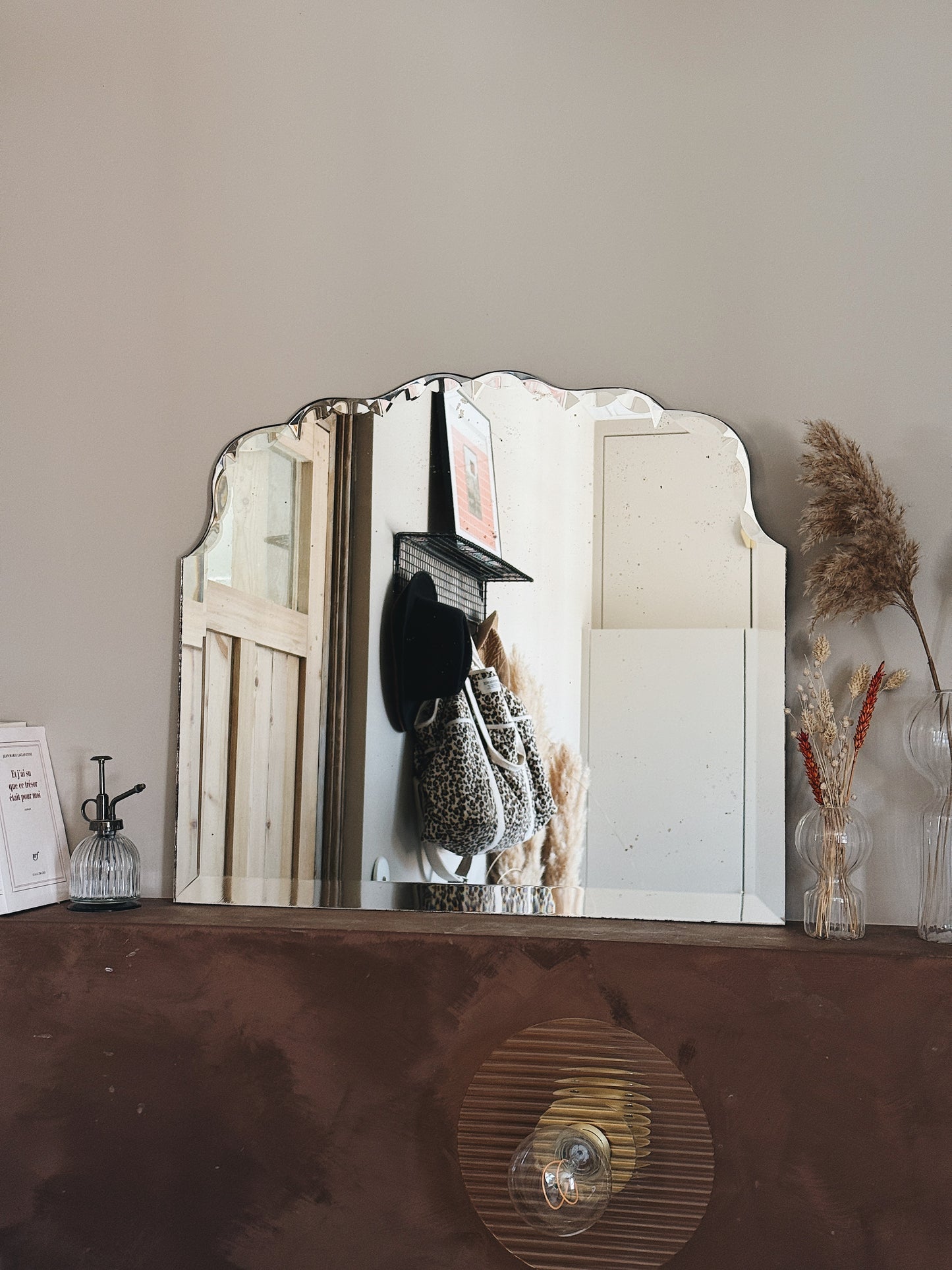 Miroir ancien biseauté — Samantha