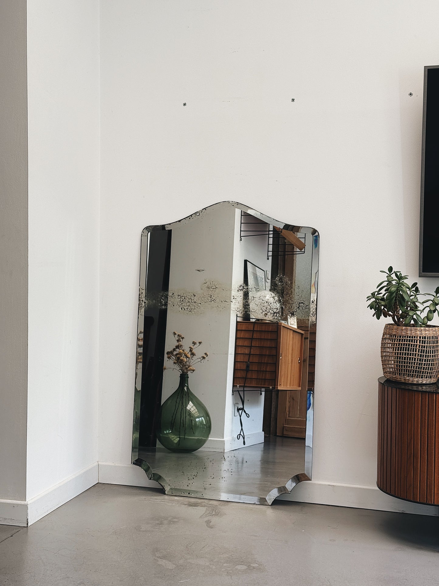 Miroir ancien biseauté — Louison