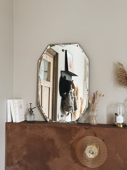 Miroir ancien biseauté — Léonide