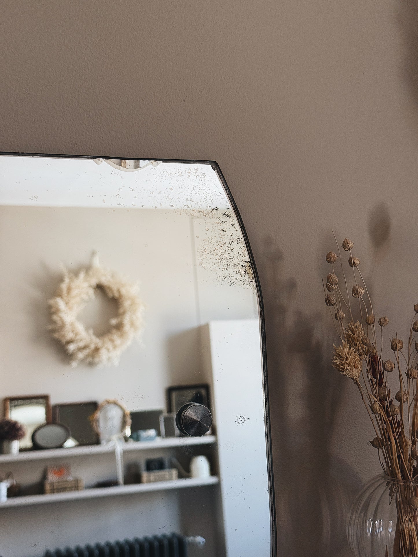 Miroir ancien biseauté — Béatrice