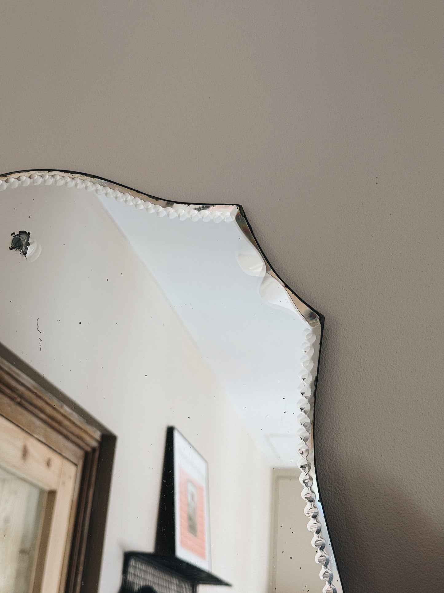 Miroir ancien biseauté — Sidonie