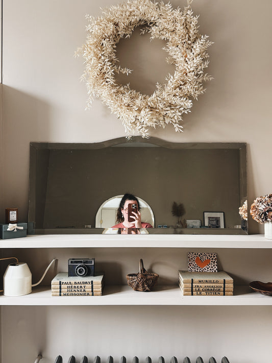 Miroir ancien biseauté — Félicienne