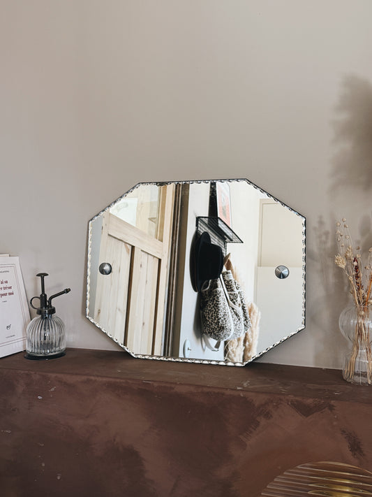 Miroir ancien biseauté — Edmée