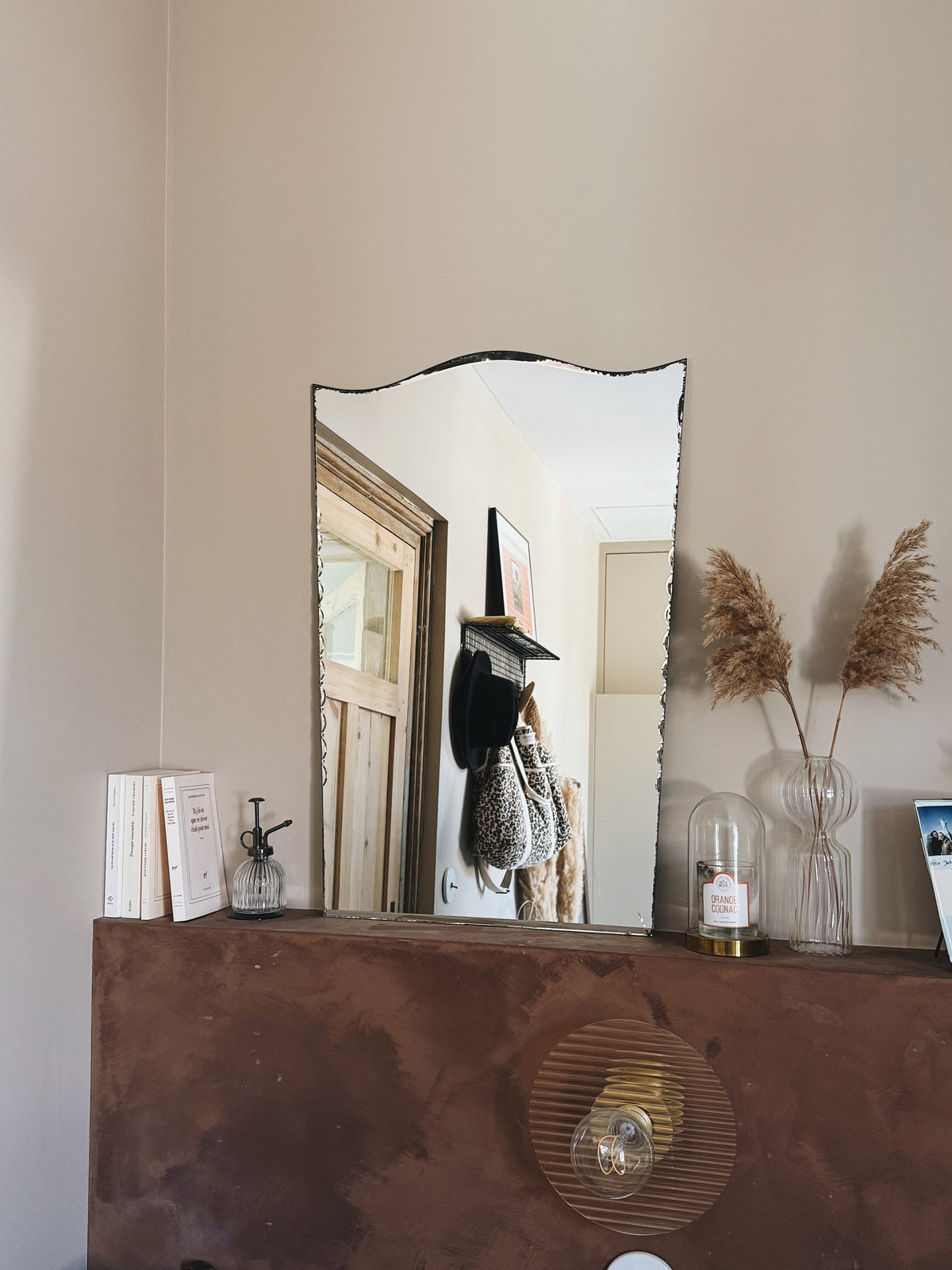 Miroir ancien biseauté — Candice