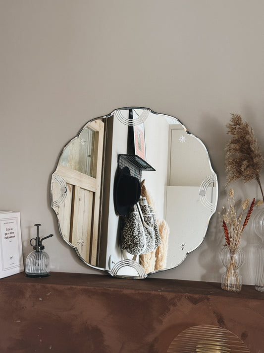 Miroir ancien biseauté — Alexine