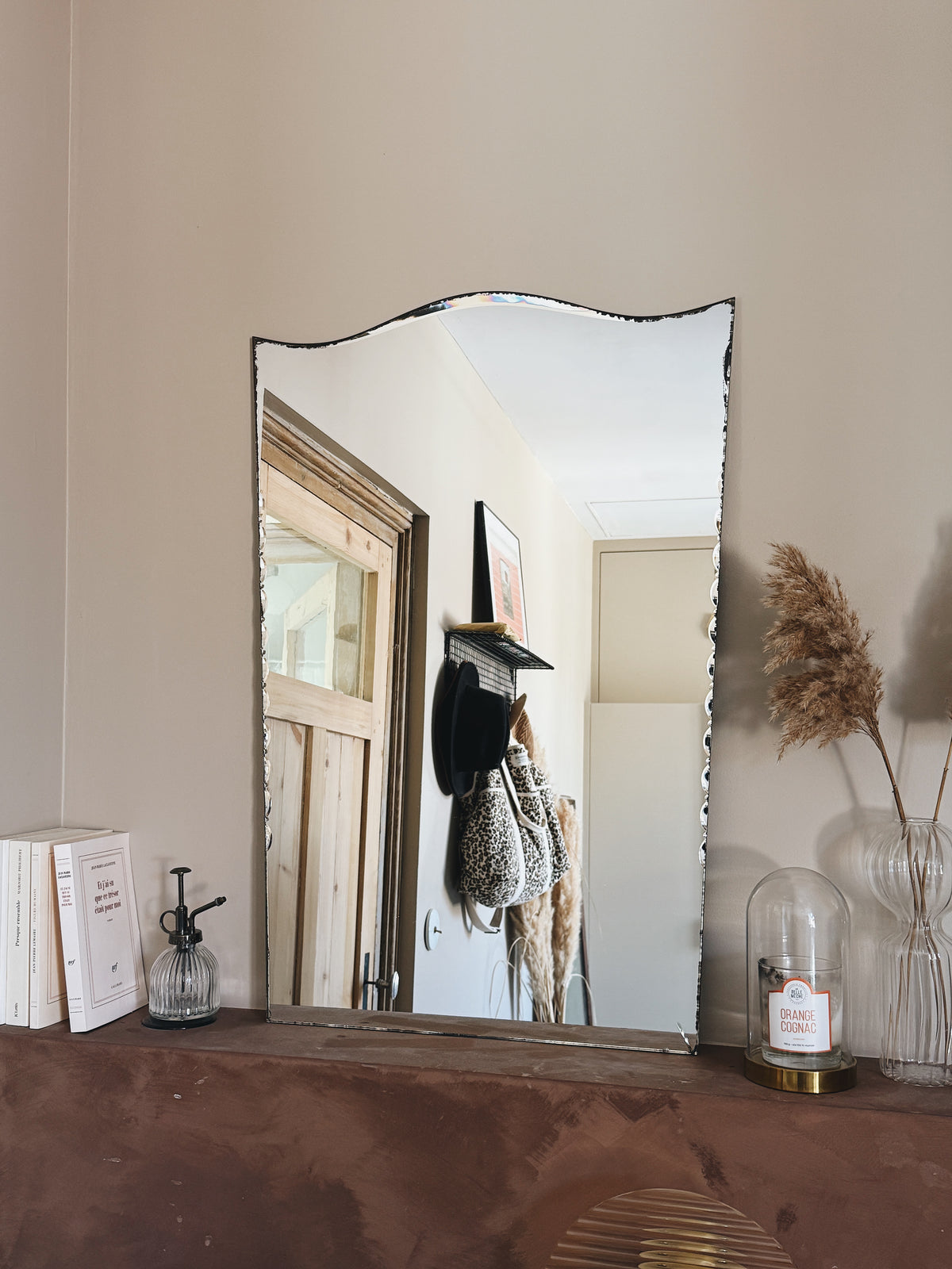 Miroir ancien biseauté — Candice
