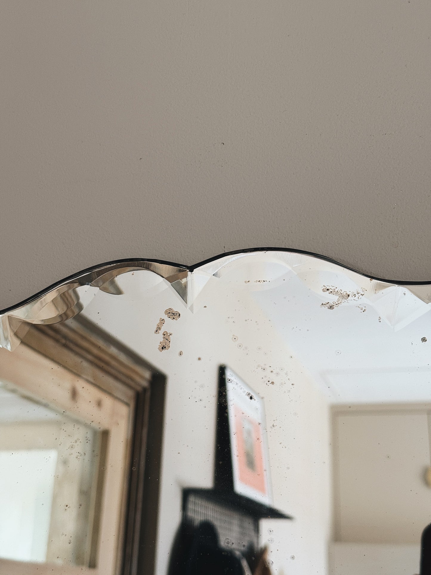 Miroir ancien biseauté — Samantha