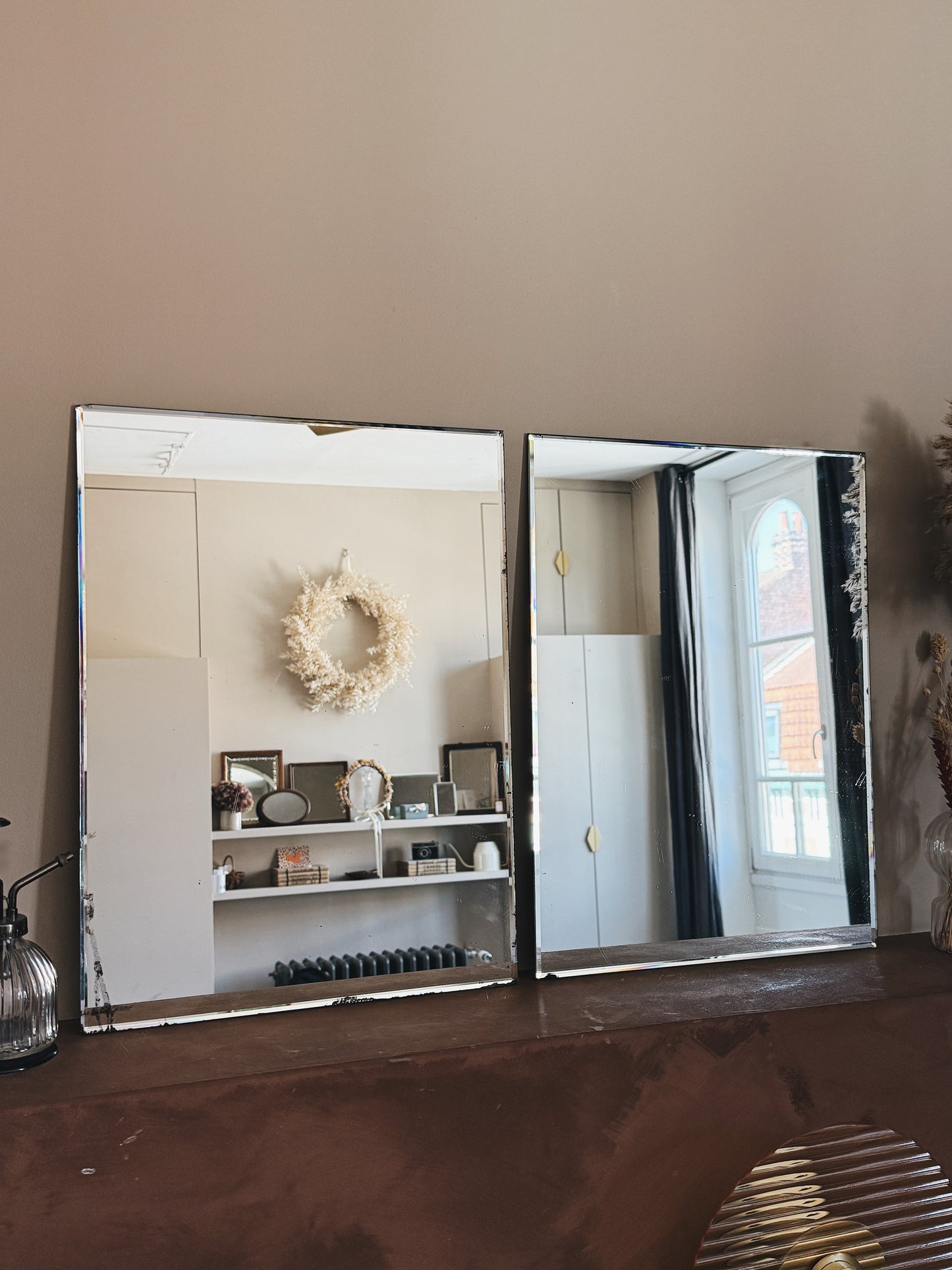 Miroirs anciens biseautés — Annabelle
