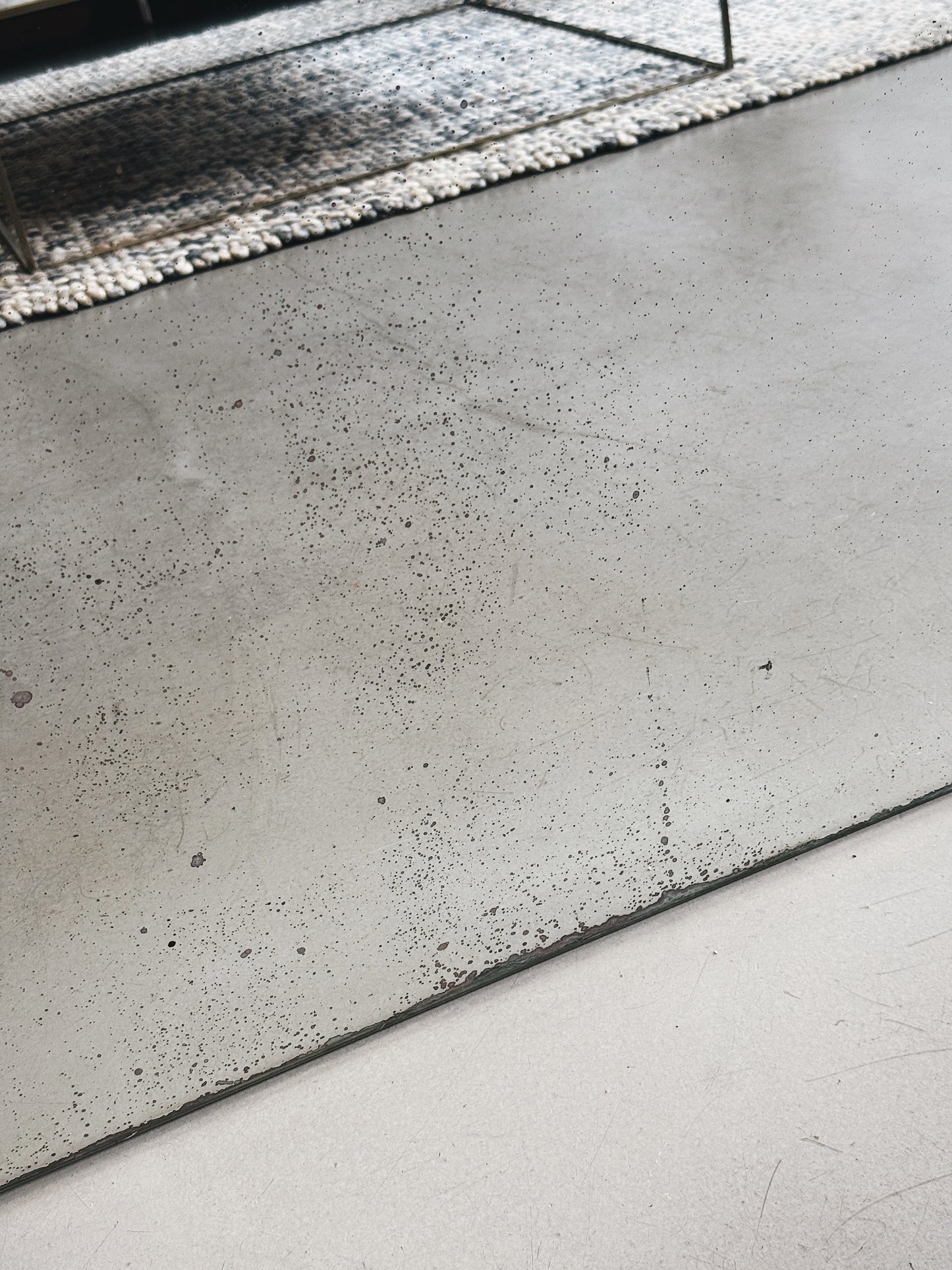 Miroir ancien biseauté — Ermance