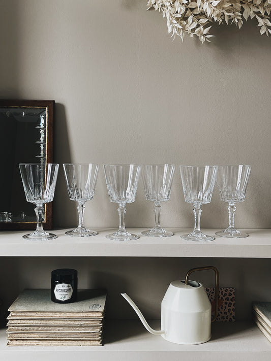 Verres à vin en cristal — Arsène