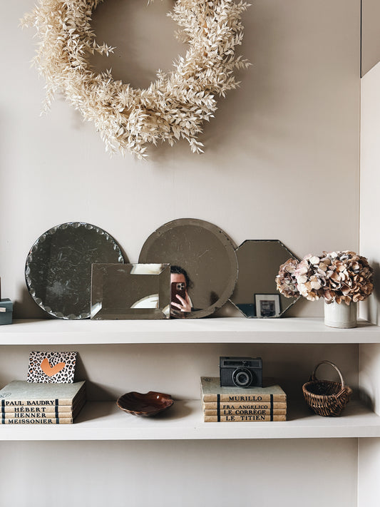 Miroirs anciens biseautés — Agathe