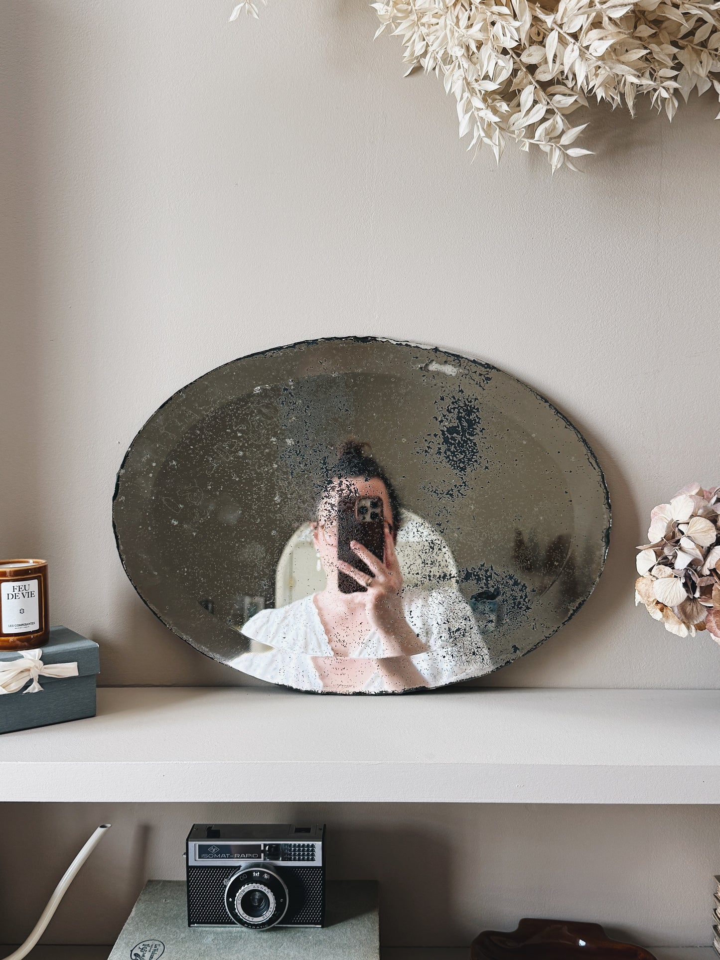 Miroirs anciens biseautés — Délia
