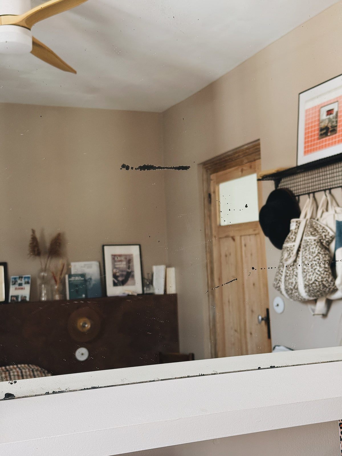 Miroir ancien biseauté — Ombeline