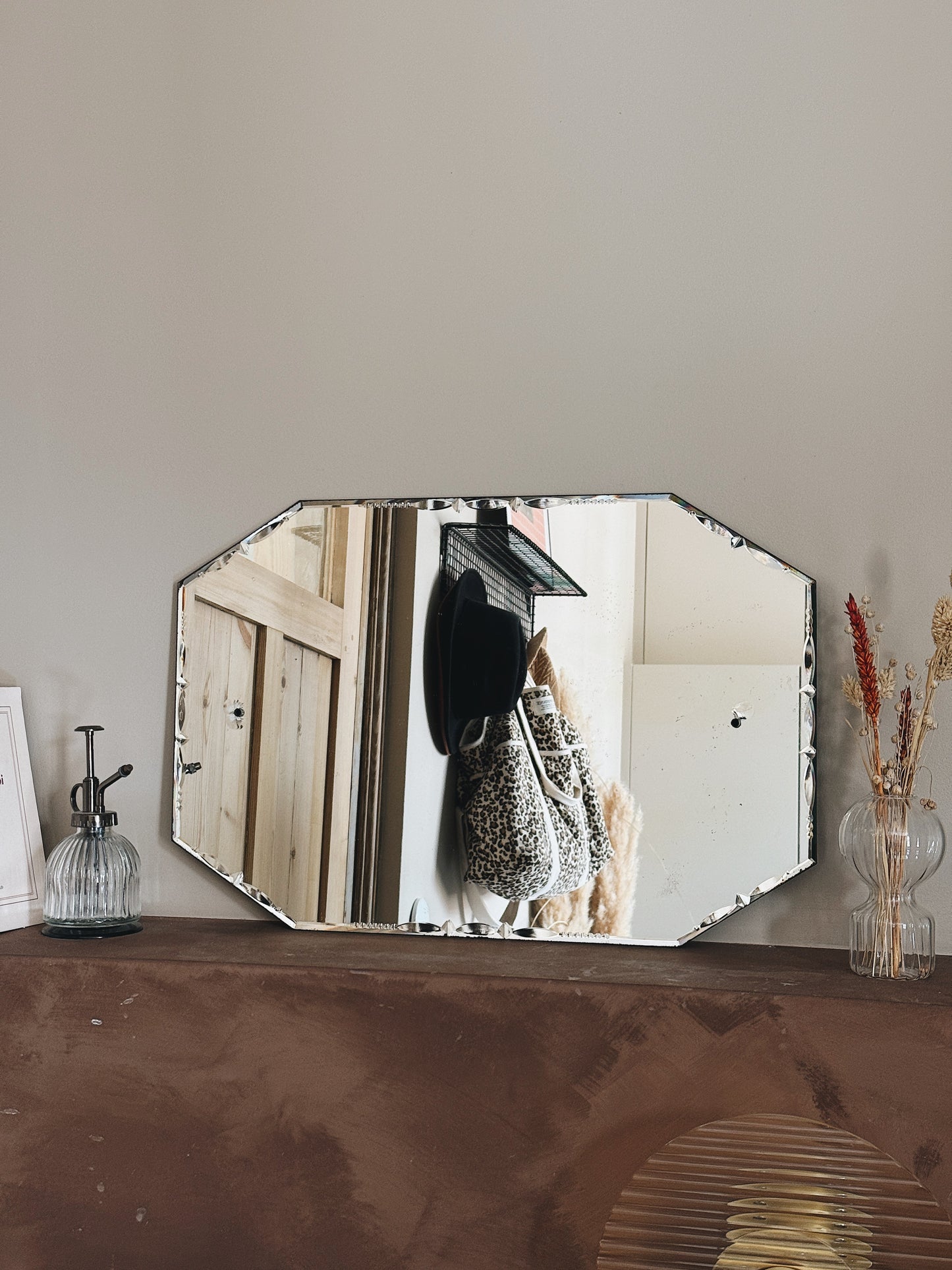 Miroir ancien biseauté — Charline