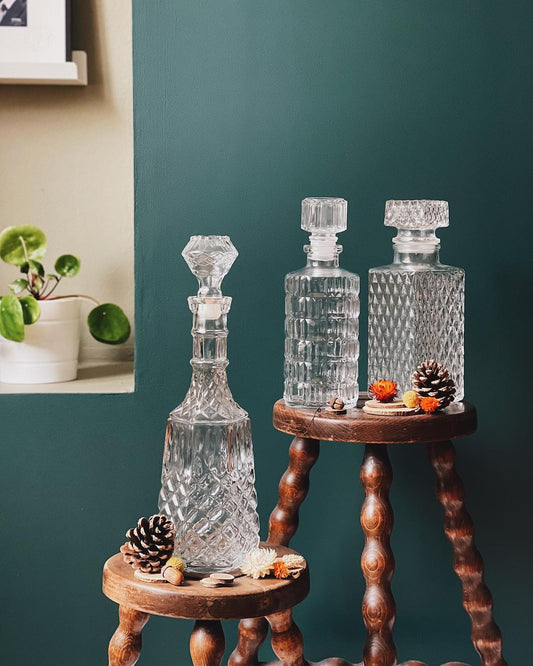 Carafes en verre ciselé — Benjamin