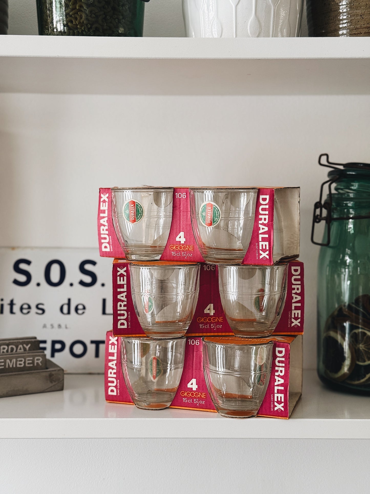 Verres à eau — Gaston