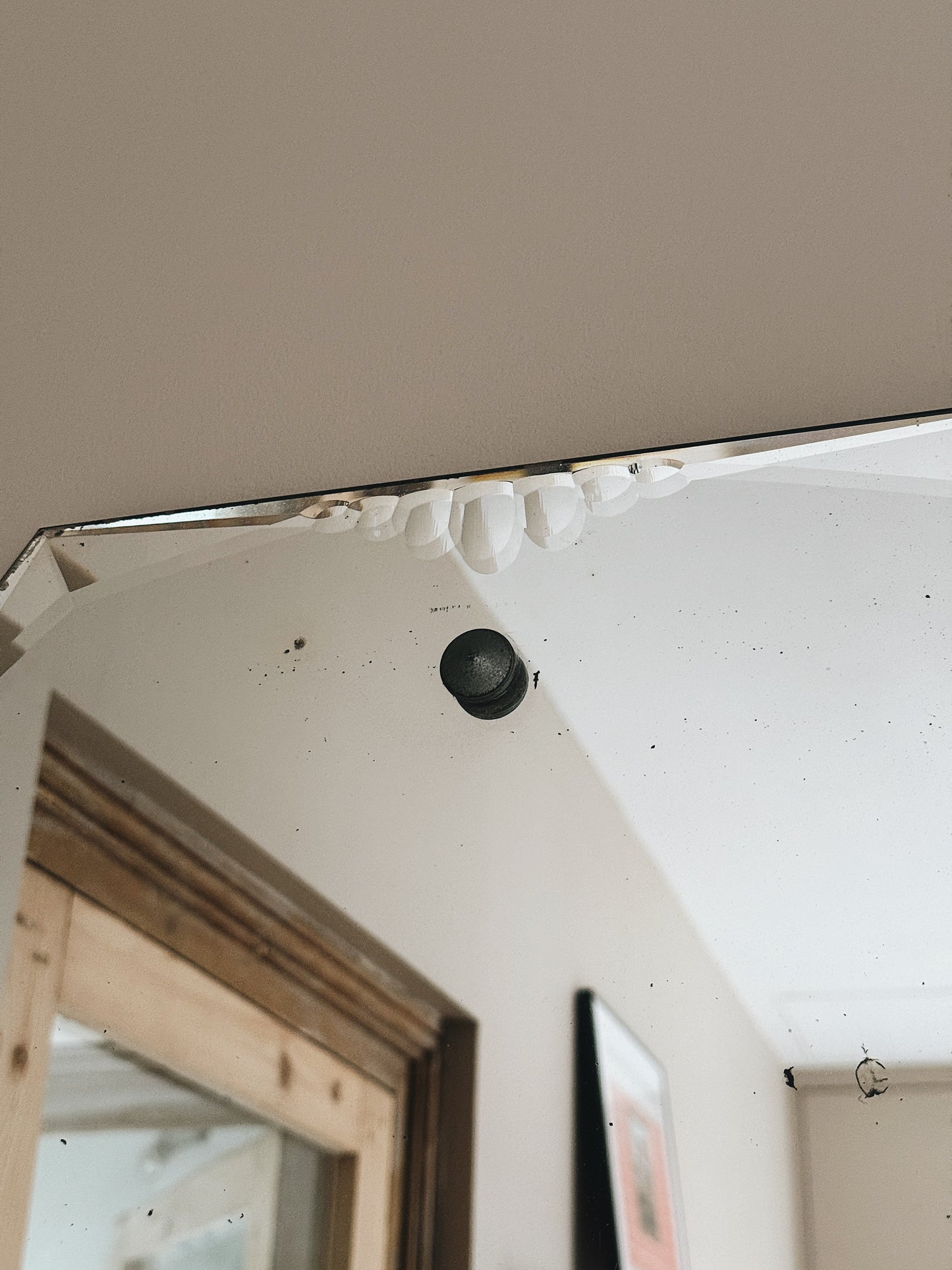 Miroir ancien biseauté — Léonide