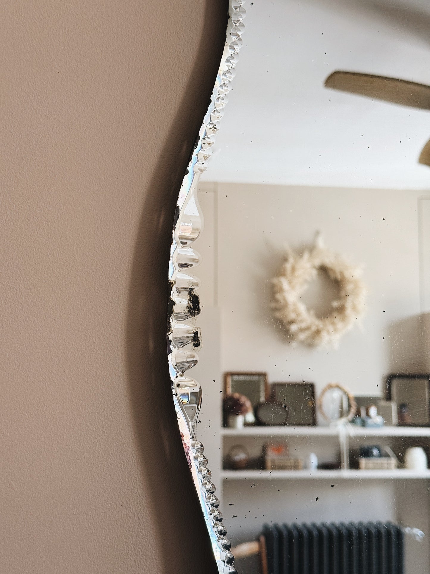 Miroir ancien biseauté — Sidonie