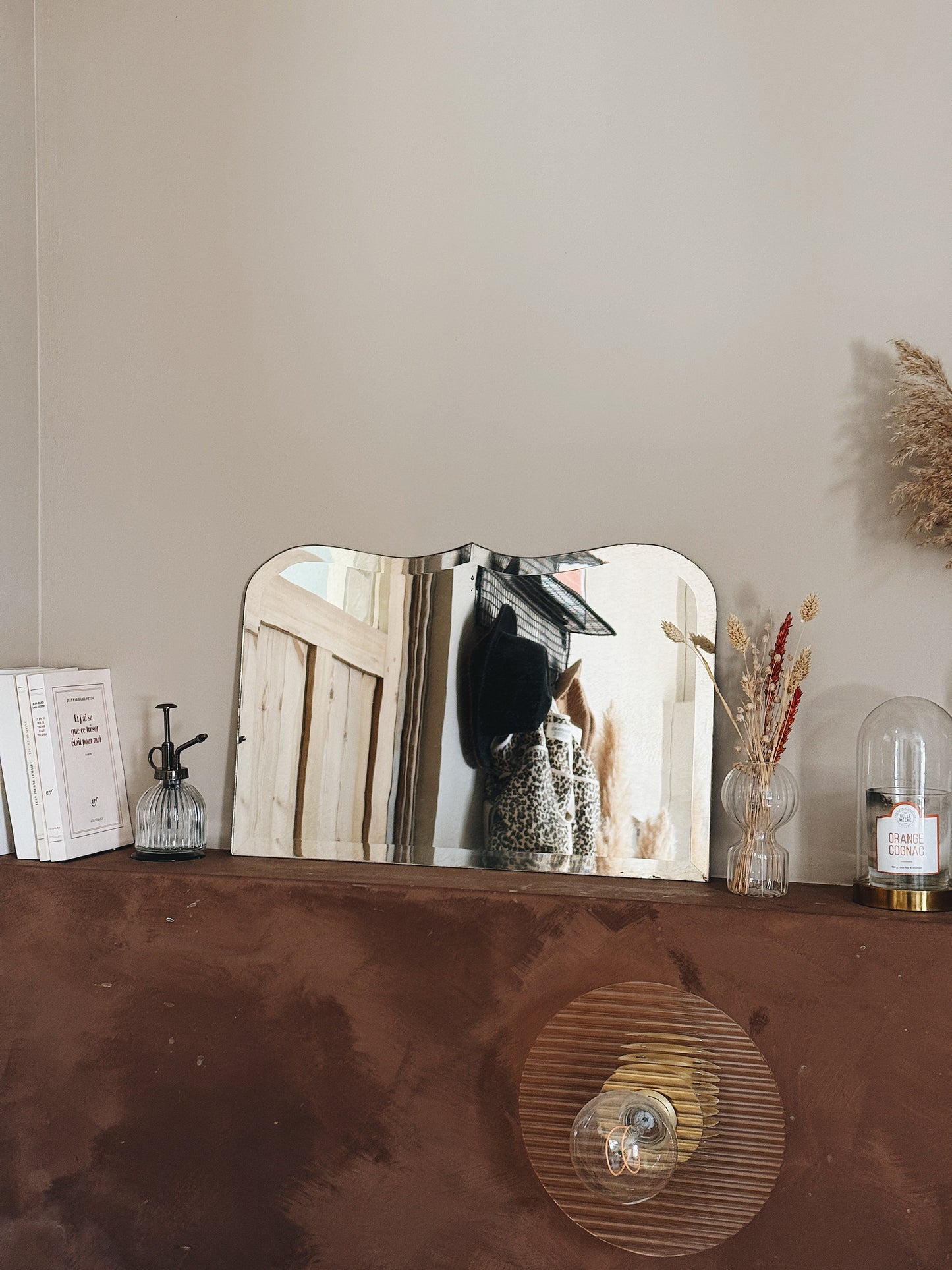 Miroir ancien biseauté — Adrielle