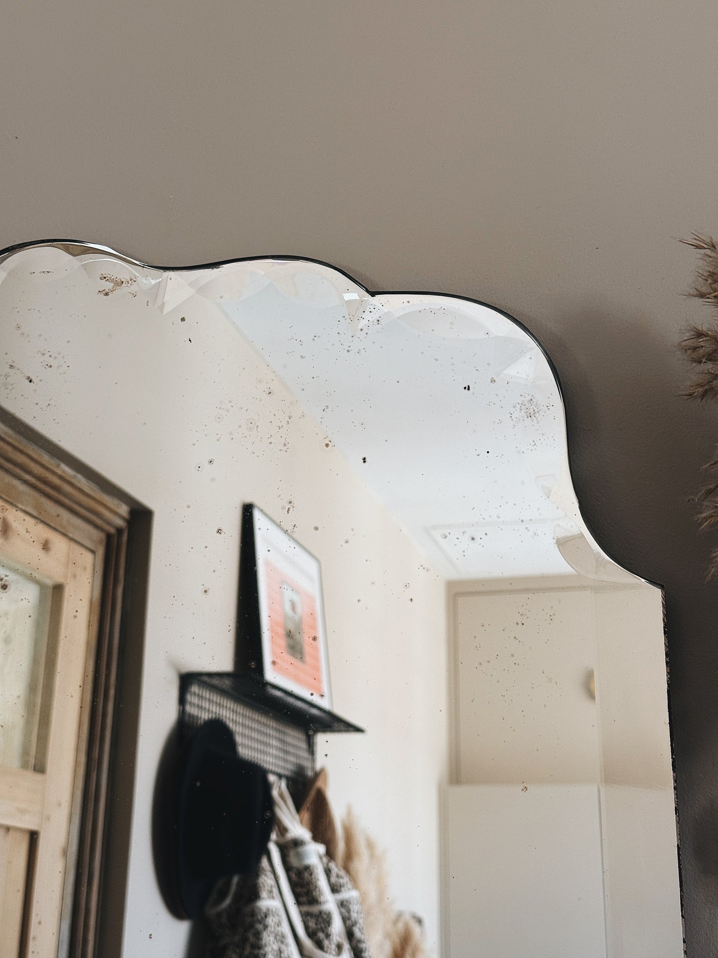 Miroir ancien biseauté — Samantha